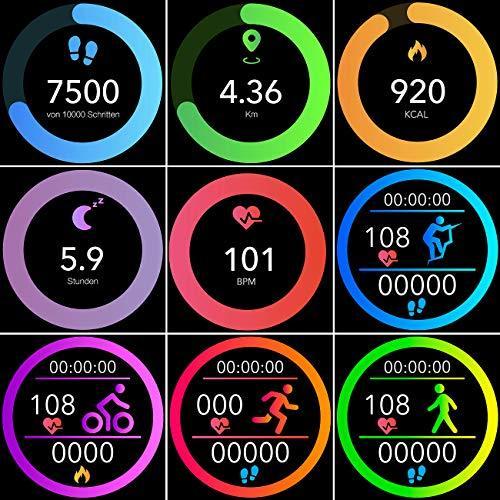 Produktbild Newgen medicals NX-4553-919 Fitness-Uhr (45 mm)