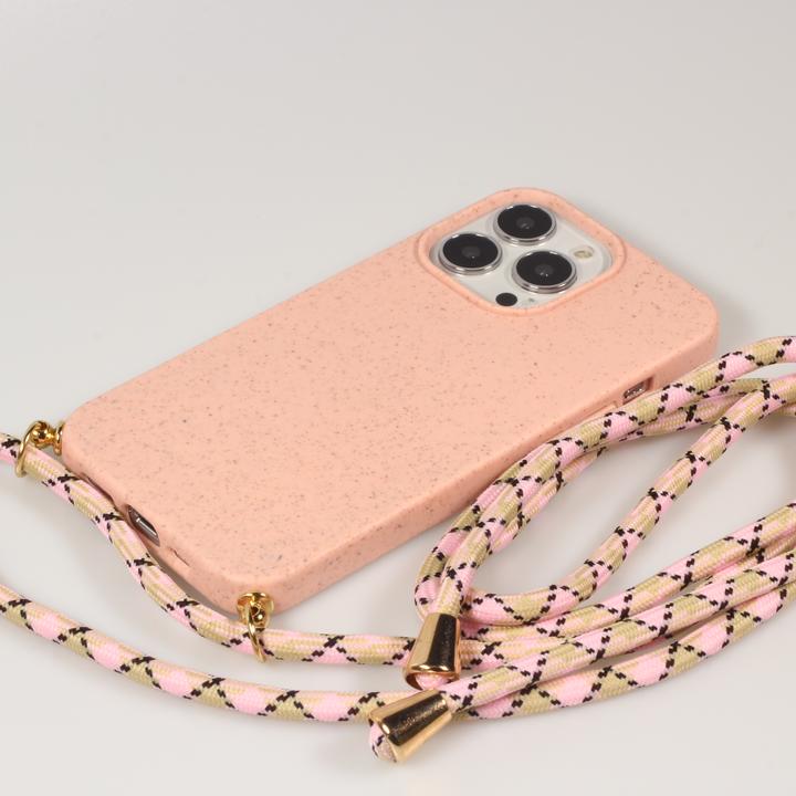 Produktbild PhoneLook Hülle Bio Eco-Friendly Vegan mit Handykette Necklace (Apple iPhone 14 Pro Max)