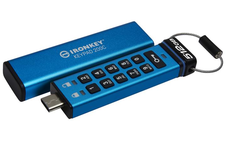 Produktbild Kingston IronKey Keypad 200C (512 GB, USB-C)
