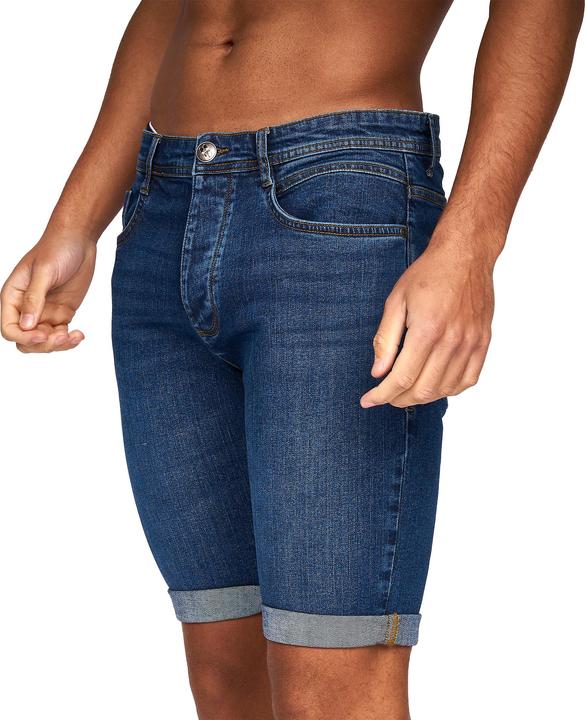 Crosshatch Mens Tadcaster Denim Shorts