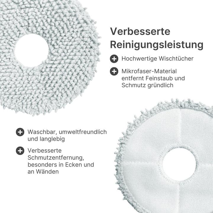 Produktbild Hermex Alternative Wischtücher zu Xiaomi Roborock Q Revo P10