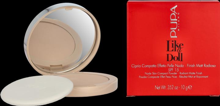 Image du produit Pupa Milano Like A Doll Nude Skin Compact Powder 001 Porcelain (001)