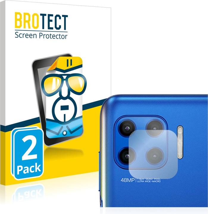 Actual product image BROTECT Screen Protector Clear (2 Piece, Motorola Moto G 5G Plus)