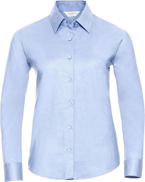 Produktbild Russell Collection Easy Care Oxford Bluse Langarm (XL)