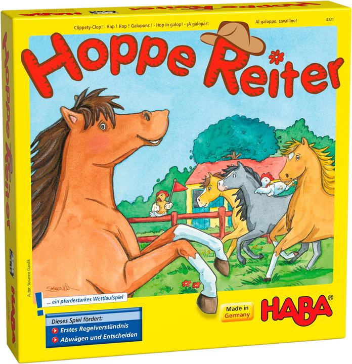 Produktbild Haba Hoppe Reiter (Englisch, Deutsch, Spanisch, Französisch, Italienisch, Niederländisch)