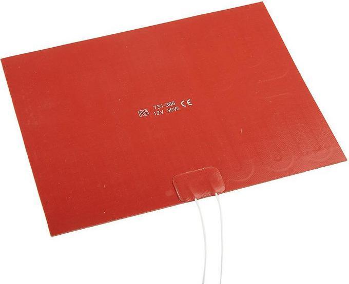 Actual product image Rs Pro Heating mat 12V 30W size 2