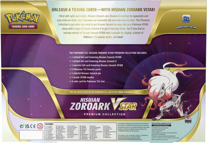 Actual product image Pokémon Hisuian Zoroark Vstar (English, Box Set & Collection)
