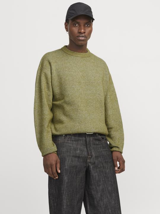 Actual product image Jack & Jones Jorollie Knit Crew Neck Styd Aw24 (S)