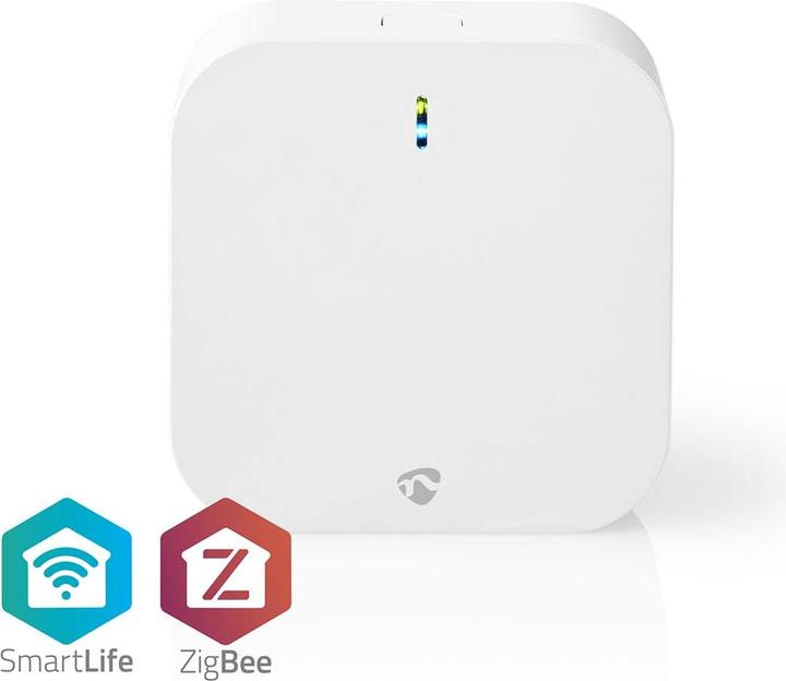 Image du produit Nedis Passerelle Zigbee | 50 appareils | Alimentation secteur | Android™ / IOS | Blanc