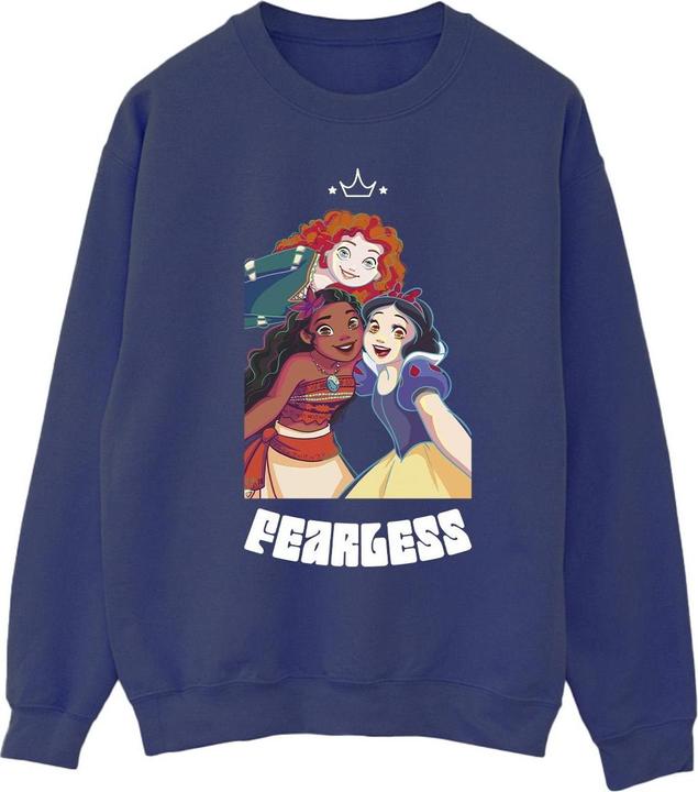 Actual product image Disney Mens Princess Fearless Sweatshirt (XXL)