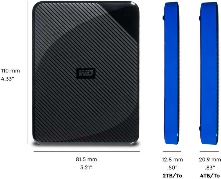 Productafbeelding WD Gamedrive voor PlayStation (2 TB)