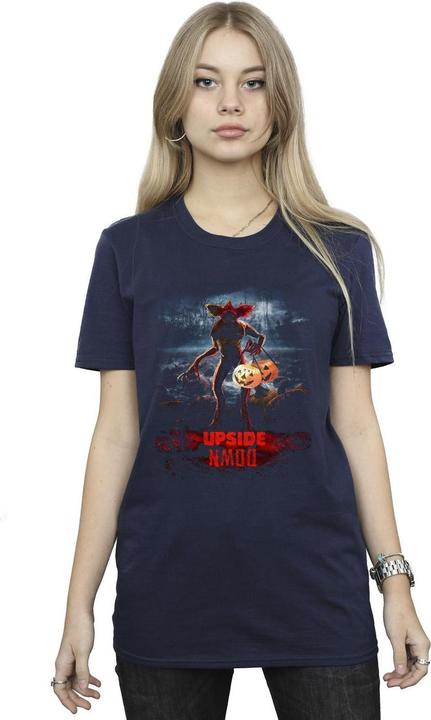 Immagine prodotto Netflix Stranger Things Pumpkin Upside Down Maglietta Ampia Donna (S)