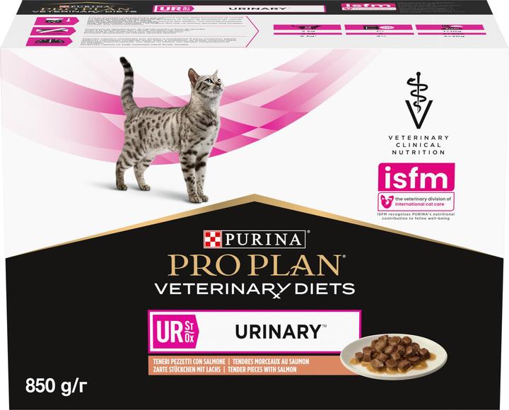 Produktbild Purina ONE Pro Plan Veterinary Diets UR St/Ox Urinary - wet cat food - 10 x 85g (10 Stk., 850 g)
