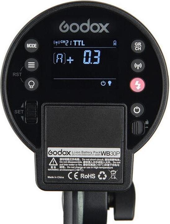 Actual product image Godox Witstro AD300 Pro Dual Backpack Kit (300 W, Set)