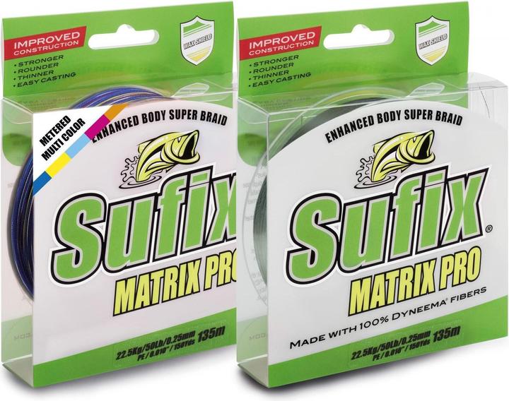 Produktbild Sufix Matrix Pro – 135m (0.25 mm)