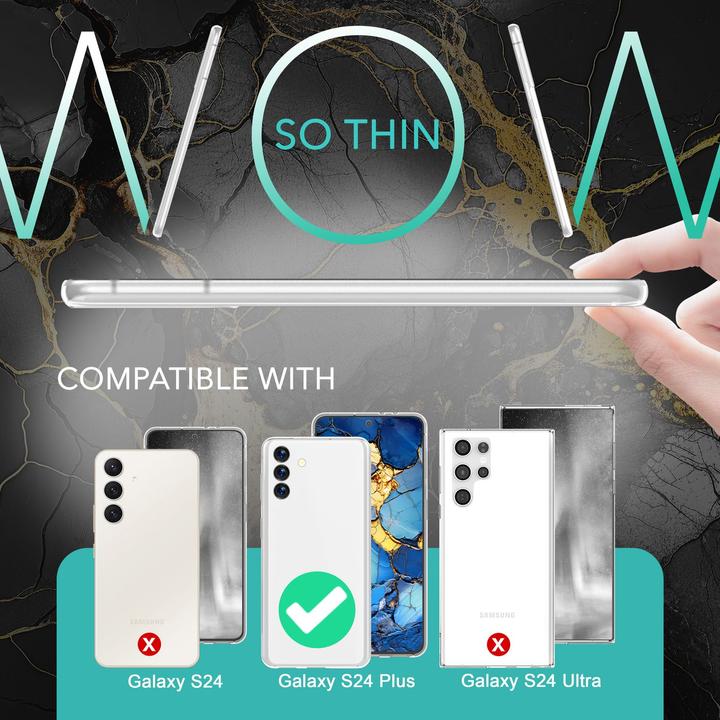 Produktbild Nalia Extrem Dünnes 0,3mm Mattes Hardcase (Samsung Galaxy S24+)