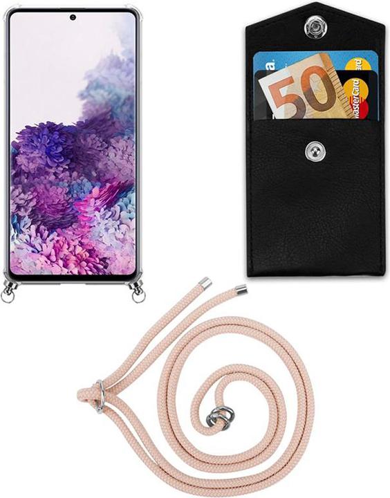 Produktbild Cadorabo TPU Handy Kette SILBER Cover