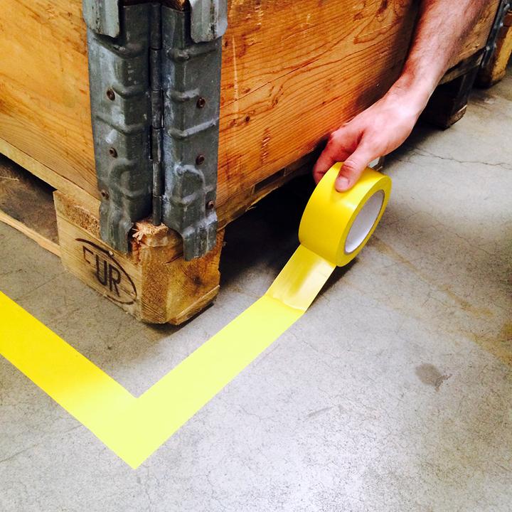 Actual product image Tarifold Floor marking tape 197703 50mmx33m rt (50 mm)