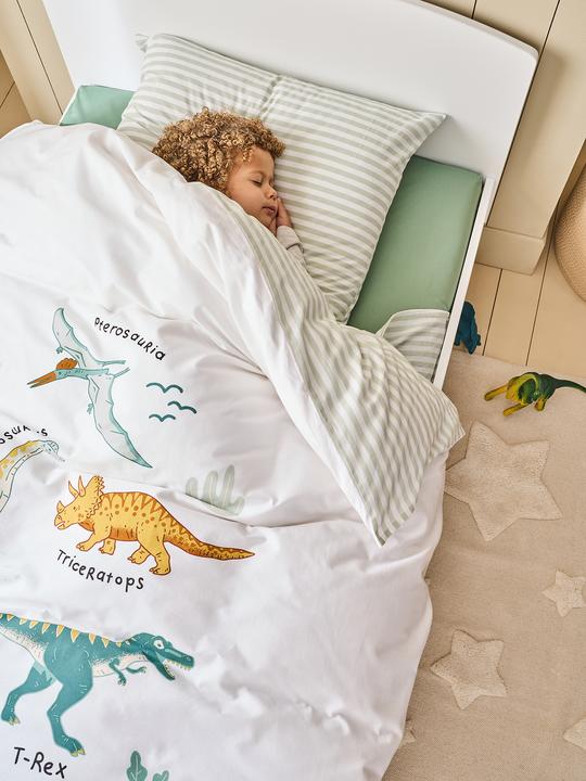Produktbild Vertbaudet Kinder Bettwäsche-Set Magicouette DINOS mit Recycling-Baumwolle