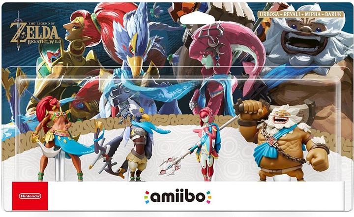Nintendo amiibo The Legend of Zelda: Breath of the Wild Recken Set (3DS, Wii U, Switch)