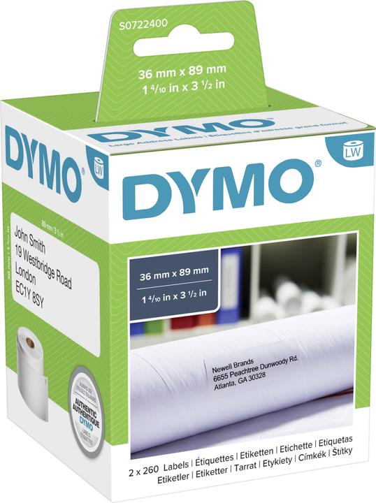 Actual product image Dymo S0722400