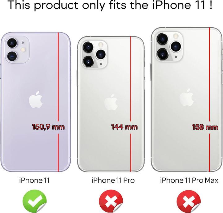 Actual product image Nalia Mobile phone cover (Apple iPhone 11)