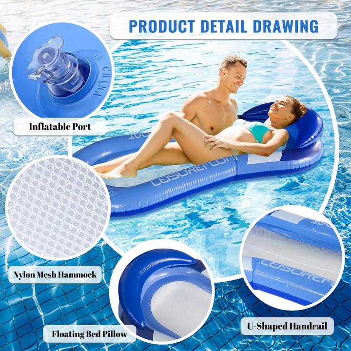 Produktbild Yoditi Pool Hängematte mit Mesh