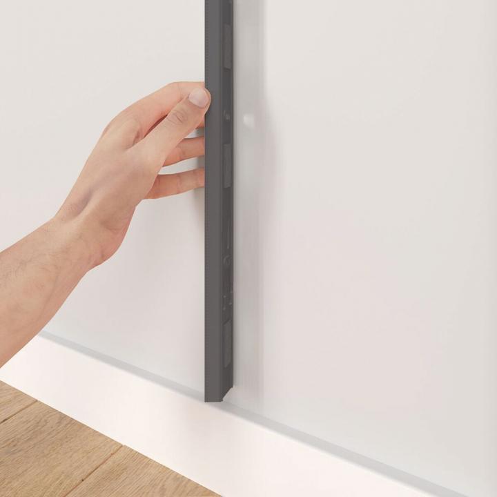 Actual product image Vogels Cable duct,80cm,Black,Vertical or horizontal mountable (Duct, 80 cm)