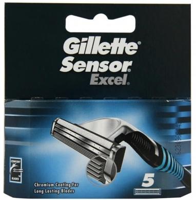 Actual product image Gillette Sensor Excel Blades (5 x)