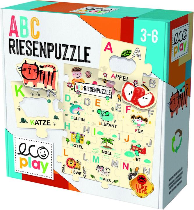 Immagine prodotto Headup Games eco play - Puzzle gigante ABC (Italiano)