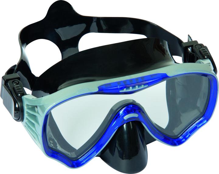 Image du produit Bestway Submira Dive Mask, Adults, Full face mask, Freediving, Tempered glass, Black, Blue, Red, 14