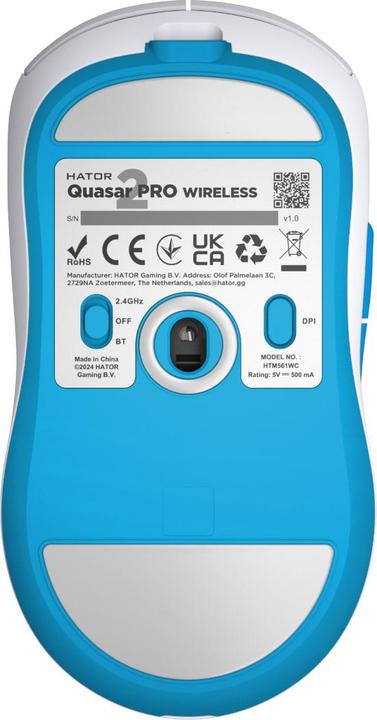 Actual product image Hator Quasar 2 Pro Wireless (Cable)