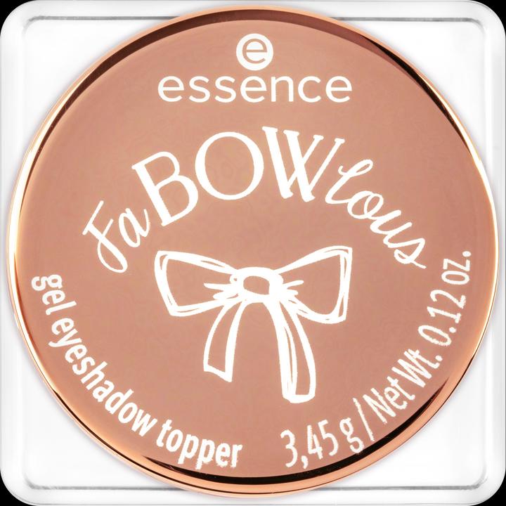 essence FaBOWlous gel eyeshadow topper (Marvellous Mango)