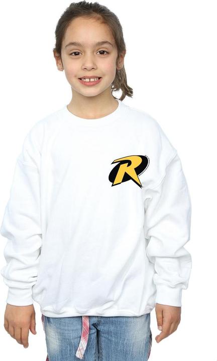 Immagine prodotto Batman Robin Logo Felpa Ragazze (128)