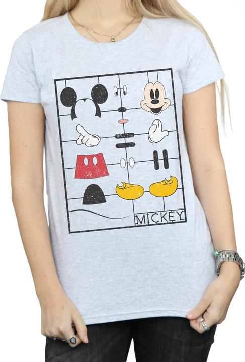 Image du produit Disney - T-shirt MICKEY MOUSE CONSTRUCTION KIT - Femme (XL)