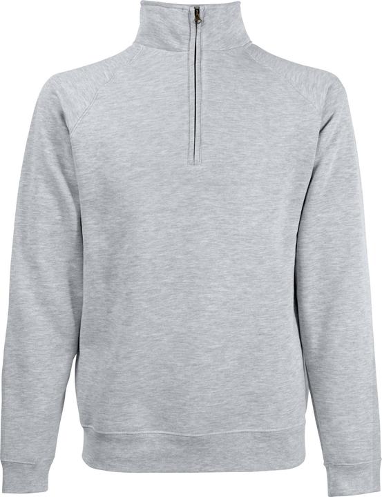 Fruit of the Loom Sweatshirt mit Reissverschluss bis zur Brust