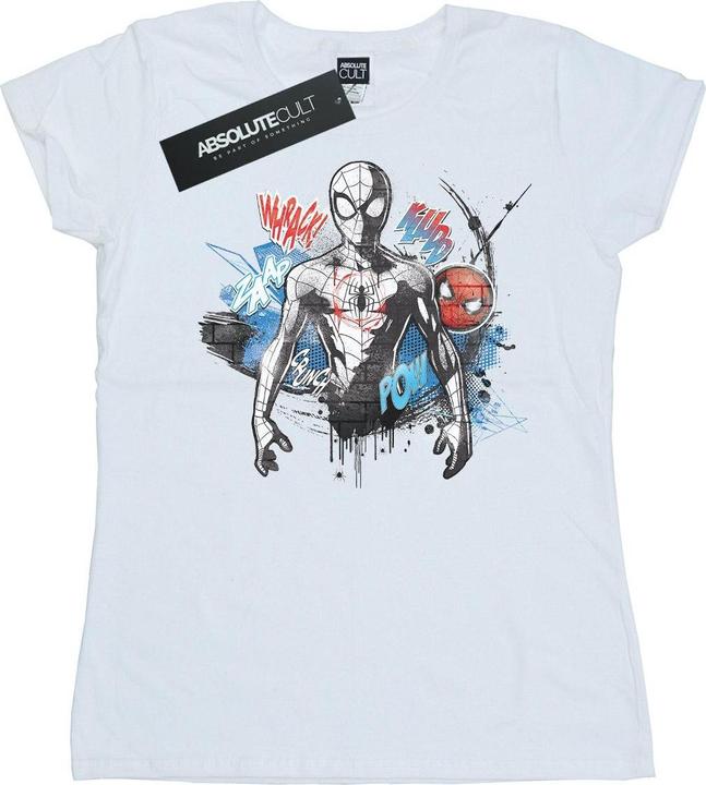 SpiderMan Graffiti Pose TShirt (M)