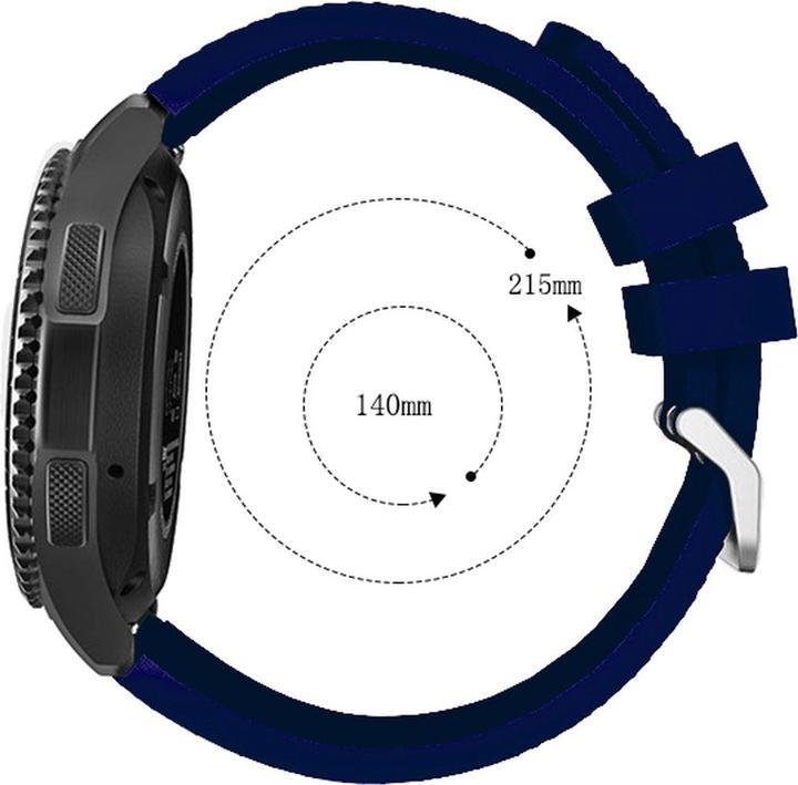 Produktbild Cadorabo Armband für Samsung Galaxy Gear (22 mm, TPU)