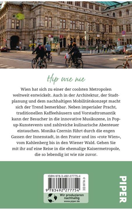 Actual product image Gebrauchsanweisung für Wien (German, Monika Czernin, 2024)