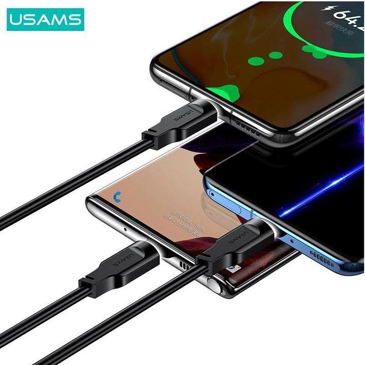 Image du produit Usams Câble de charge type-C vers type-C - Blanc (1.20 m)