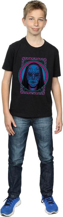 Image du produit - T-shirt NEON DEATH EATER MASK - Garçon (140, 146)