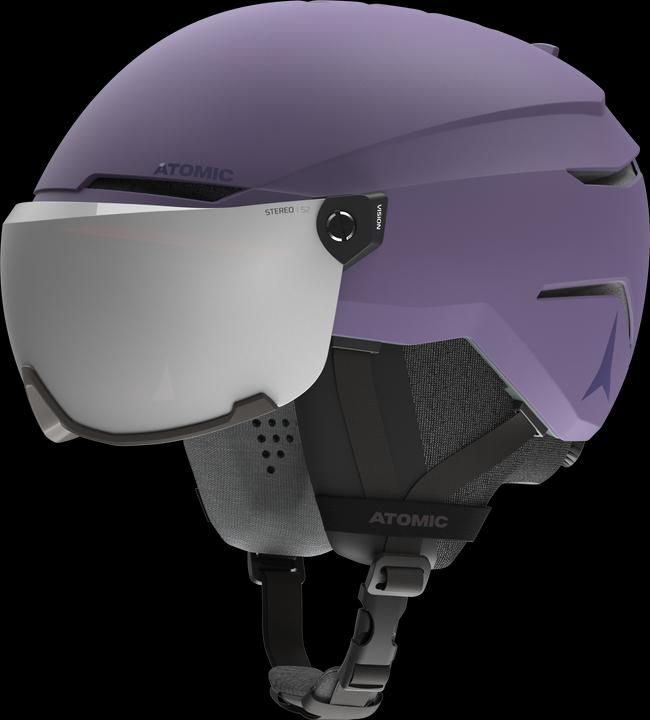 Produktbild Atomic Savor Stereo Visor Visier Skihelm (Grösse: 59-63 cm, light purple) (63 cm)