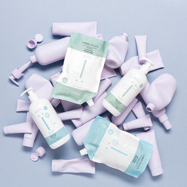 Actual product image Naïf Baby & Kids Cleansing Wash Gel Refill