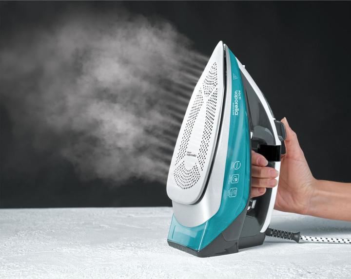 Actual product image Polti Iron PLEU0253 Vaporella Quick & Slide QS220 Steam Iron, 2400 W, Water tank capacity 350 ml, Cont (2400 W, 40 g/min)