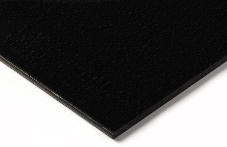 Produktbild Rs Pro POM Kunststoffplatte, Schwarz, 6mm x 330mm (1 Stk.)