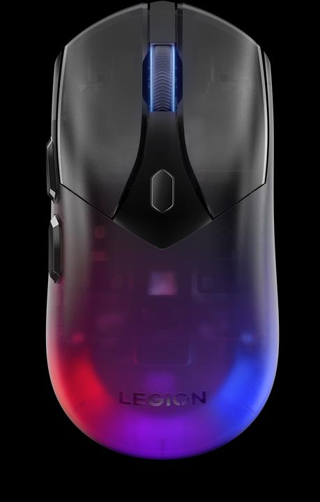 Image du produit Lenovo Legion M410 Wireless RGB Mouse - Mus - 6 knapper - Sort med RGB lys (Sans fil, Filaire)