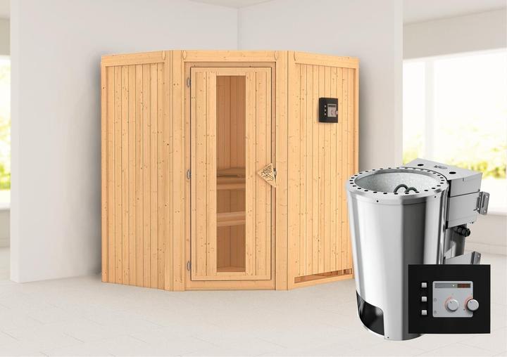 Produktbild Karibu Tonja ohne Dachkranz (Plug & Play 3,6 KW - Bio externe Steuerung)