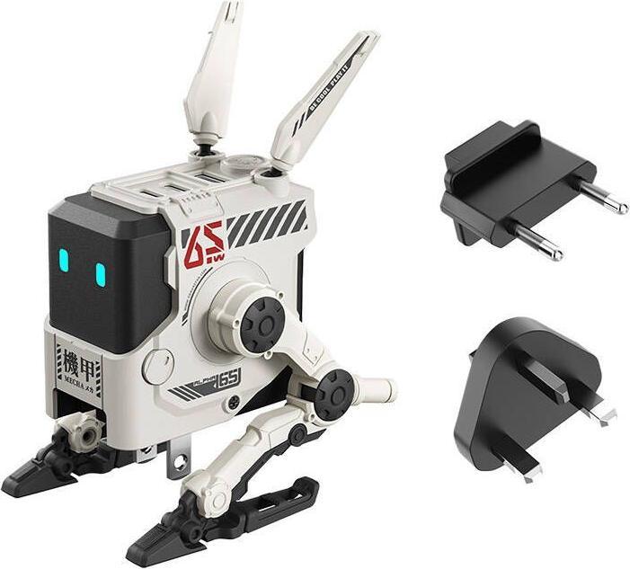 Actual product image Gravastar Alpha65 65W GaN Fast Charger War Damaged Version White (65 W)