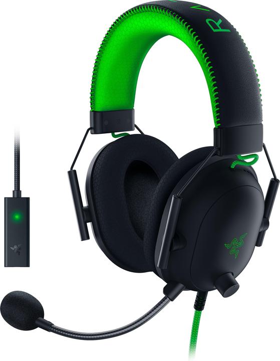 Razer Multiplatform BlackShark V2 Special Edition, on-ear, microphone, black (Cable)