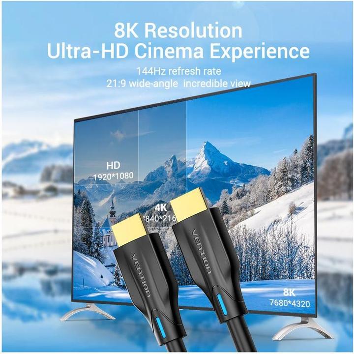 Actual product image Vention HDMI (Typ A) — HDMI (Typ A) (1 m, HDMI)